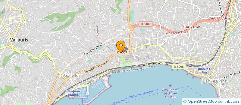localisation de l'entreprise MADAME MELISSA GATIER à ANTIBES