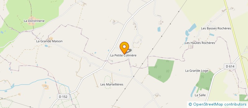 localisation de l'entreprise MADAME MELISSA GAUTIER  MESLAY-DU-MAINE