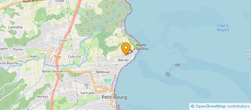 localisation de l'entreprise MADAME MELISSA GENERO  PETIT-BOURG