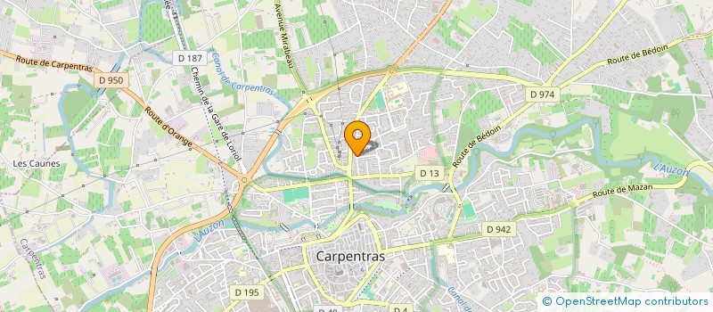 localisation de l'entreprise MADAME MELISSA GINER  CARPENTRAS