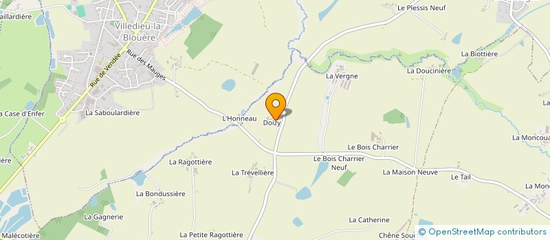 localisation de l'entreprise MADAME MELISSA GOISET à SEVREMOINE