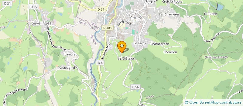 localisation de l'entreprise MADAME MELISSA GONZALEZ  COURS