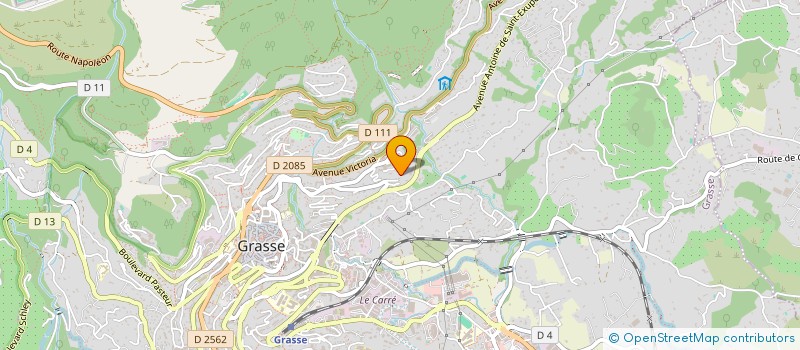 localisation de l'entreprise MADAME MELISSA GOUREL  GRASSE