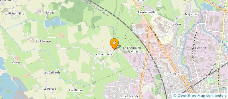 localisation de l'entreprise MADAME MELISSA GROS  SAINT-DENIS-LES-BOURG