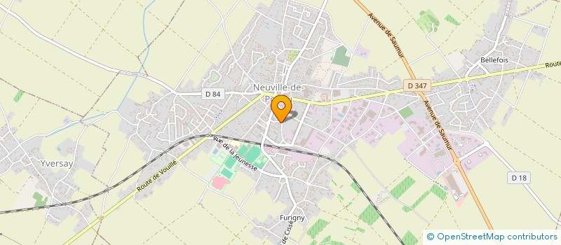 localisation de l'entreprise MADAME MELISSA GUILLERET  NEUVILLE-DE-POITOU