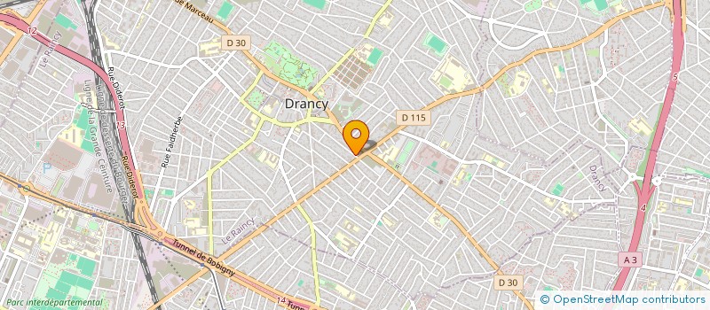 localisation de l'entreprise MADAME MELISSA GULCKERS  DRANCY
