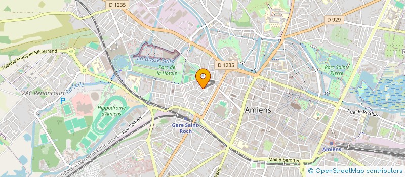 localisation de l'entreprise MADAME MELISSA HACENE  AMIENS