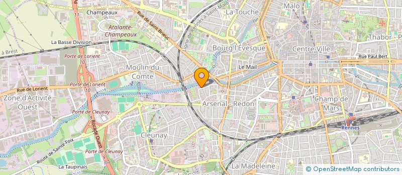 localisation de l'entreprise MADAME MELISSA HADJOUDJ à RENNES
