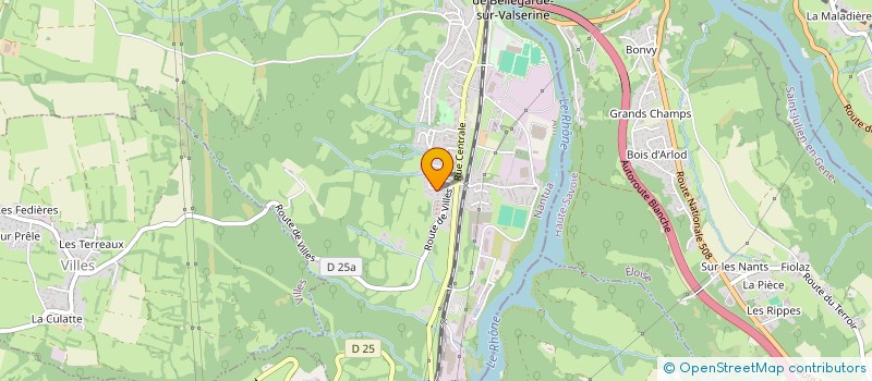 localisation de l'entreprise MADAME MELISSA HAMACHE à VALSERHONE