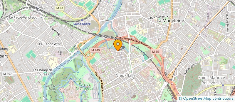 localisation de l'entreprise MADAME MELISSA HAMDIDOUCHE à LILLE