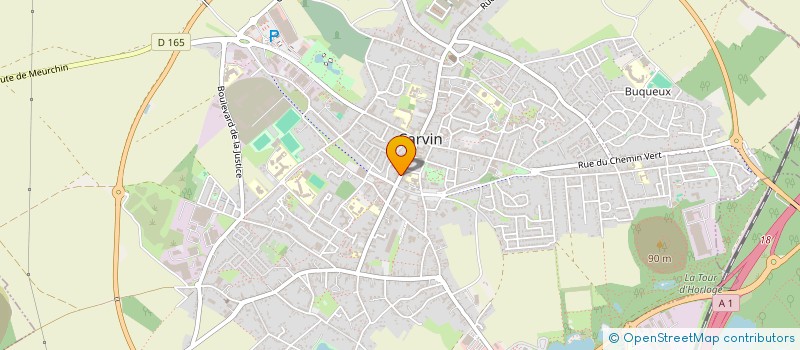 localisation de l'entreprise MADAME MELISSA HAMIDOUCHE  CARVIN