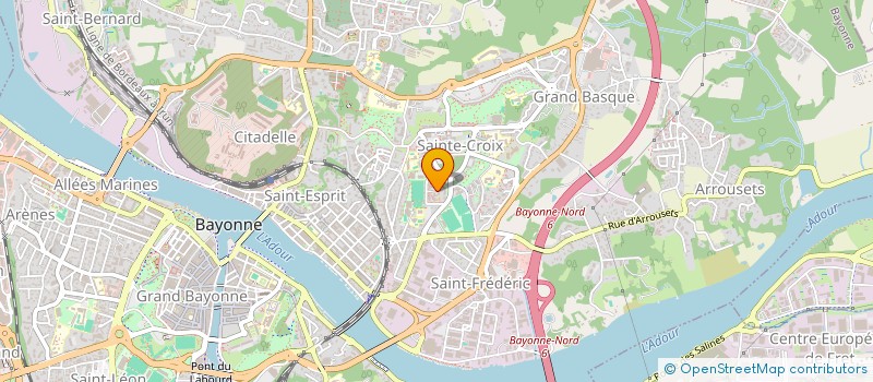 localisation de l'entreprise MADAME MELISSA HANNOUNI  BAYONNE