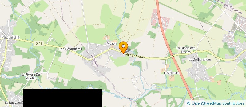 localisation de l'entreprise MADAME MELISSA HEMON à TREILLIERES