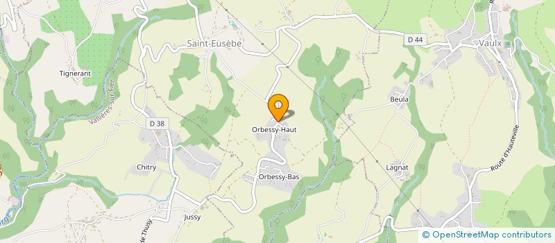 localisation de l'entreprise MADAME MELISSA HENACKER  SAINT-EUSEBE