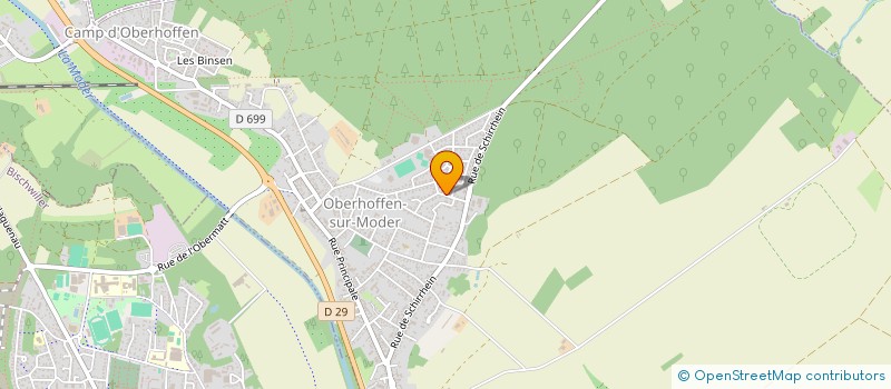 localisation de l'entreprise MADAME MELISSA HERVO  OBERHOFFEN-SUR-MODER