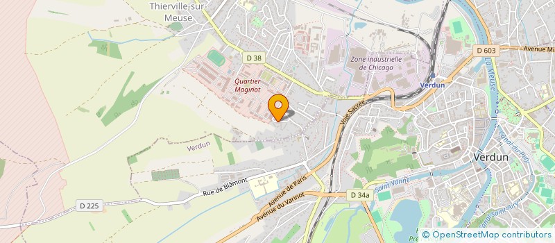 localisation de l'entreprise MADAME MELISSA HUGUE à THIERVILLE-SUR-MEUSE