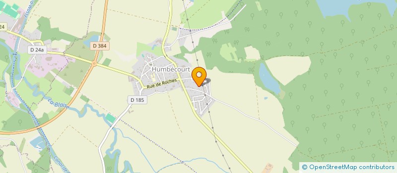 localisation de l'entreprise MADAME MELISSA HURET à LOUVEMONT