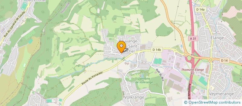 localisation de l'entreprise MADAME MELISSA JANNONE  THIONVILLE