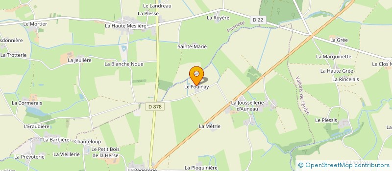 localisation de l'entreprise MADAME MELISSA JARET  MESANGER