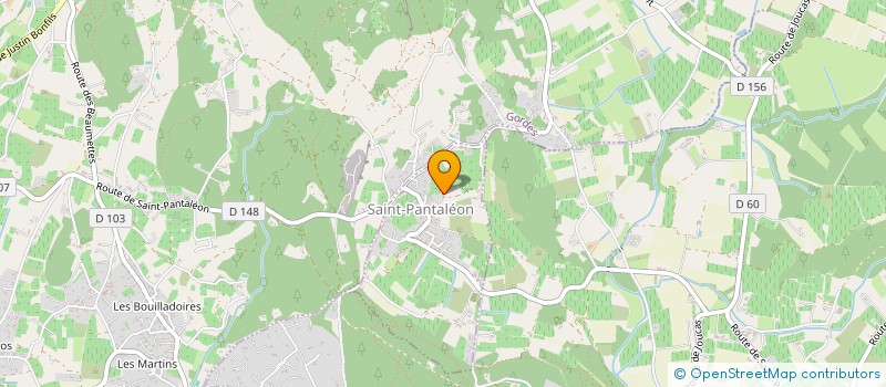 localisation de l'entreprise MADAME MELISSA JUILLARD-BELLOT  SAINT-PANTALEON