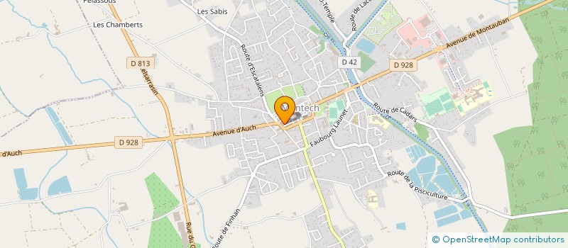 localisation de l'entreprise MADAME MELISSA KESTENAAR  MONTECH