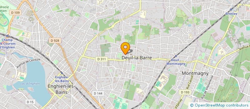 localisation de l'entreprise MADAME MELISSA KHELIFA à DEUIL-LA-BARRE