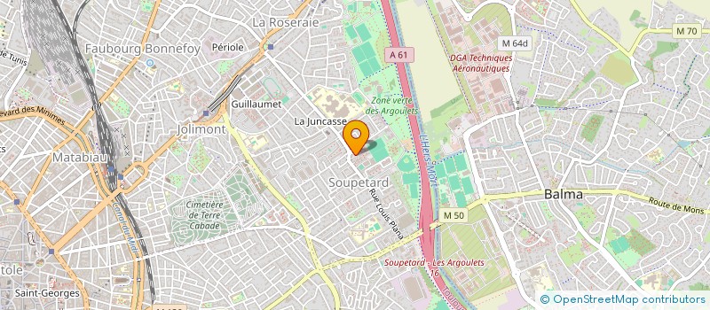 localisation de l'entreprise MADAME MELISSA KHITER  TOULOUSE