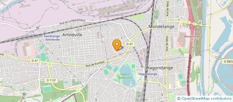 localisation de l'entreprise MADAME MELISSA KIAES à MONDELANGE
