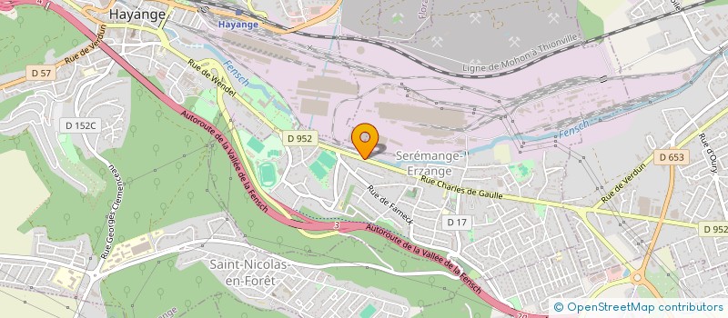 localisation de l'entreprise MADAME MELISSA KISMOUN à SEREMANGE-ERZANGE