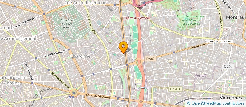 localisation de l'entreprise MADAME MELISSA KIZAMOU  PARIS