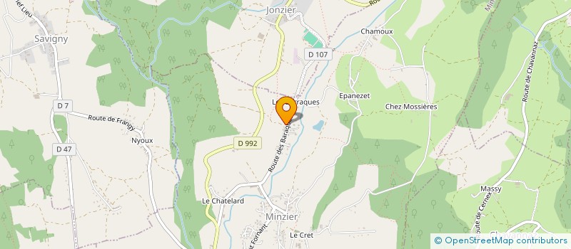 localisation de l'entreprise MADAME MELISSA KLING  MINZIER