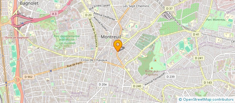 localisation de l'entreprise MADAME MELISSA KRIMAT à MONTREUIL