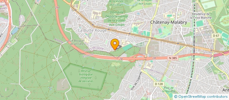 localisation de l'entreprise MADAME MELISSA LABRY  CHATENAY-MALABRY