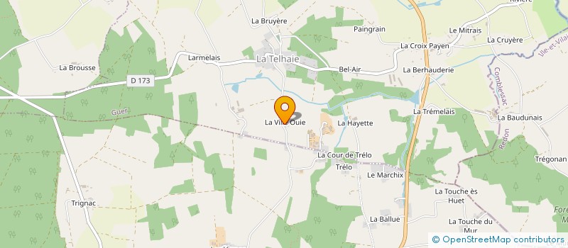 localisation de l'entreprise MADAME MELISSA LACOSTE  GUER