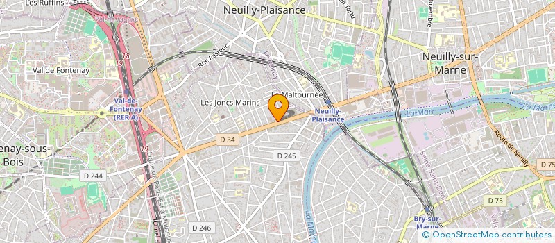 localisation de l'entreprise MADAME MELISSA LAM-KAM  LE PERREUX-SUR-MARNE