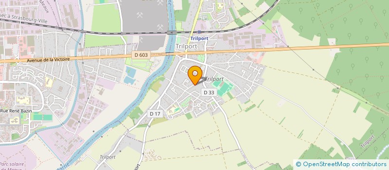 localisation de l'entreprise MADAME MELISSA LANCRIN  TRILPORT