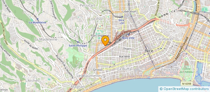 localisation de l'entreprise MADAME MELISSA LANDRA à NICE