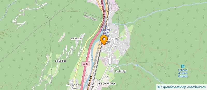 localisation de l'entreprise MADAME MELISSA LASCAR  EPIERRE