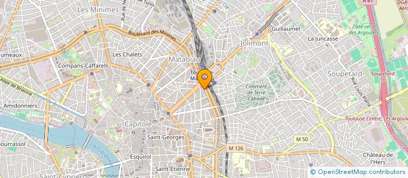 localisation de l'entreprise MADAME MELISSA LASFARGUES  TOULOUSE