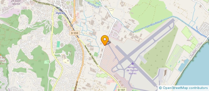 localisation de l'entreprise MADAME MELISSA LAVENIR  HYERES