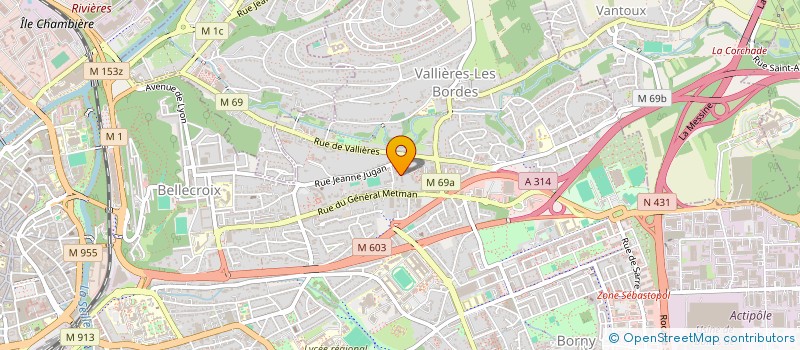 localisation de l'entreprise MADAME MELISSA LE GAC  METZ