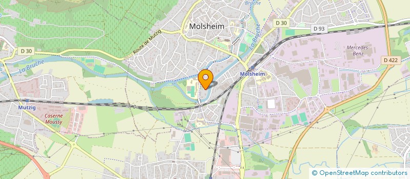 localisation de l'entreprise MADAME MELISSA LE NOALLEC à MOLSHEIM