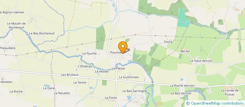 localisation de l'entreprise MADAME MELISSA LEBRETON à LA BOSSE-DE-BRETAGNE