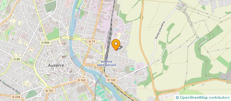localisation de l'entreprise MADAME MELISSA LECOEUR à AUXERRE