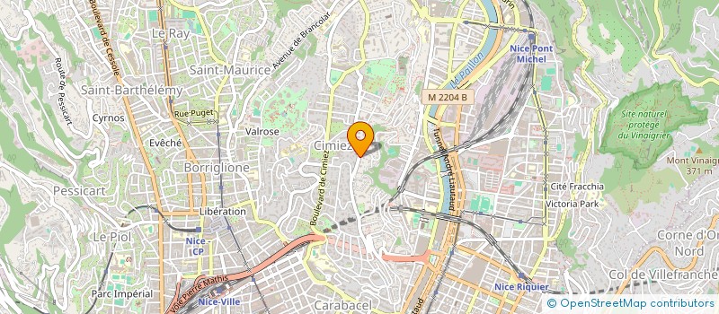 localisation de l'entreprise MADAME MELISSA LECOQ  NICE