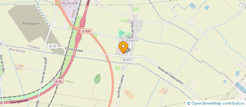 localisation de l'entreprise MADAME MELISSA LECOUSTRE  CRAYWICK