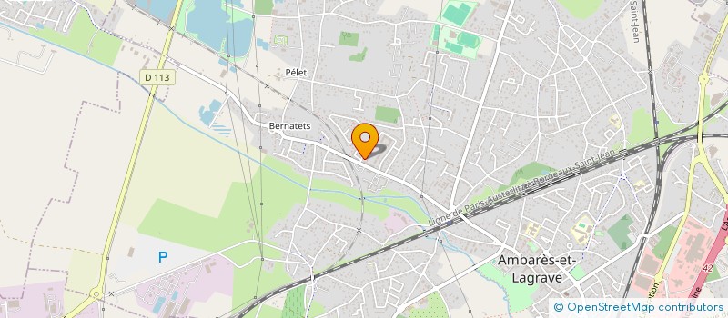 localisation de l'entreprise MADAME MELISSA LEHMANN  AMBARES-ET-LAGRAVE