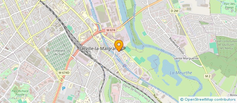 localisation de l'entreprise MADAME MELISSA LEHR  JARVILLE-LA-MALGRANGE