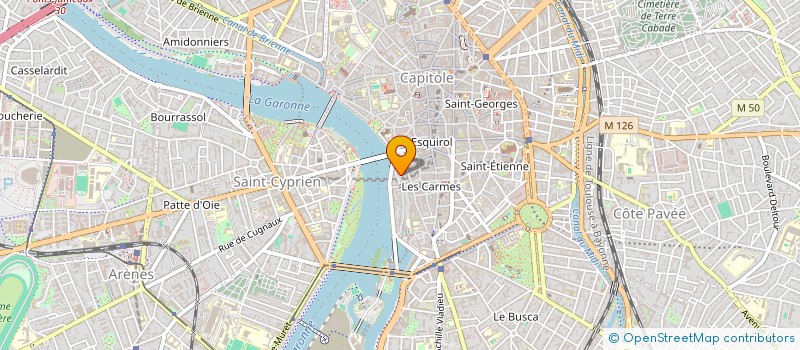 localisation de l'entreprise MADAME MELISSA LEITE  TOULOUSE