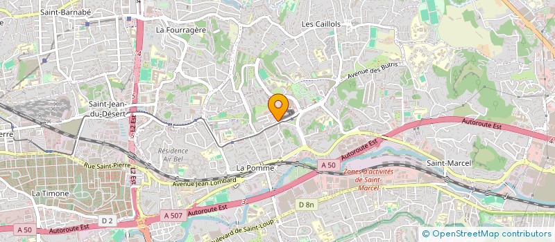 localisation de l'entreprise MADAME MELISSA LESAGE à MARSEILLE